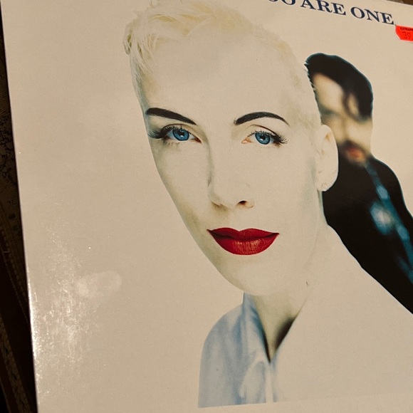 Eurythmics - We Too Are One Electric Synth Pop Music Vinyl LP NEW - Picture 2 of 3